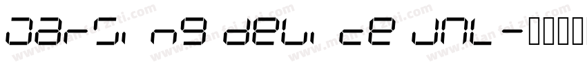 Marking Device JNL字体转换